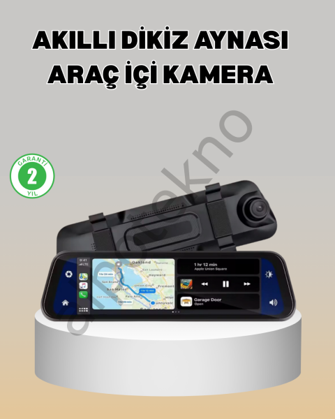 Gece Görüşlü Araç Dikiz Aynası Kamera Park Monitörlü