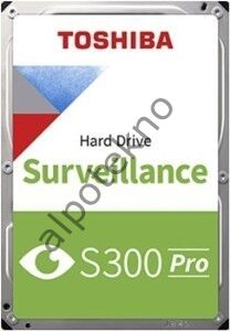 10 TB Toshiba S300 PRO 7200Rpm 512MB Sata3 180TB/Y (MD10ADA10TV) 7/24 Güvenlik D