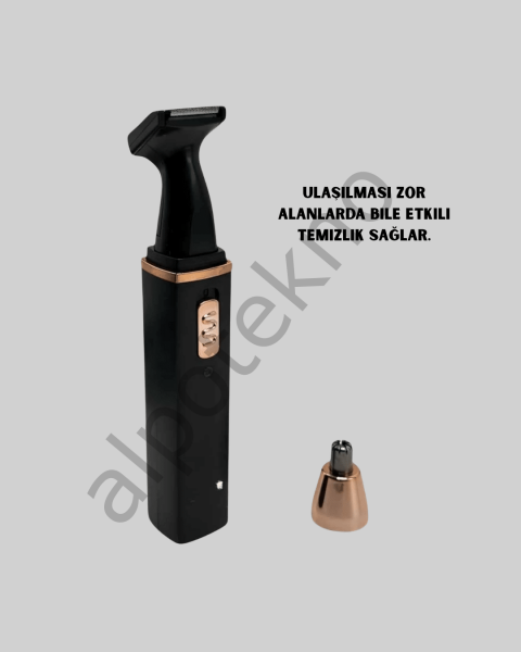 Sessiz çalışan tüy düzeltici burun ve kulak makinesi