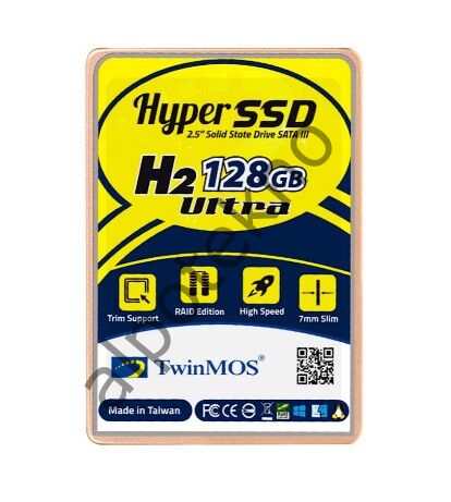 128GB TwinMOS 2.5'' Sata3 580Mb-550Mb/s 3DNAND (TM128GH2UGL) SSD Disk