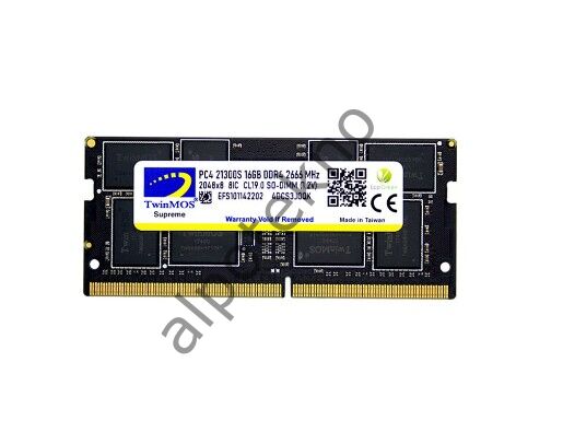 16GB TwinMOS 2666MHz (MDD416GB2666N) DDR4 Notebook Ram