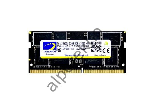32GB TwinMOS 3200MHz (MDD432GB3200N) DDR4 Notebook Ram