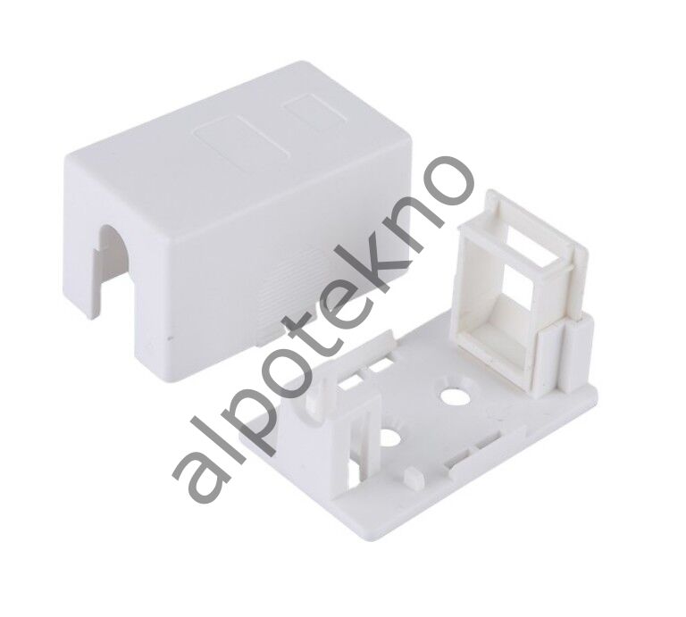 UTP 1 port RJ45 Keystone JACK kutusu