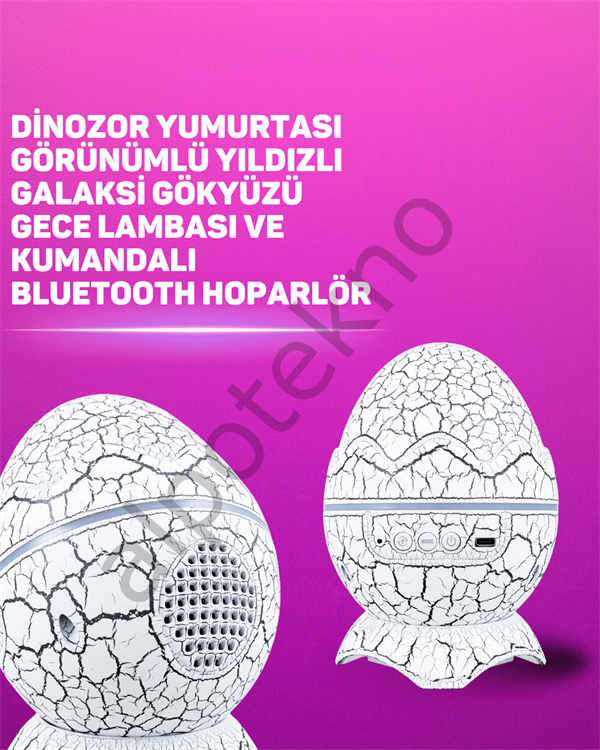 Bluetooth Hoparlör Özellikli 7 Renkli Gece Aydınlatması