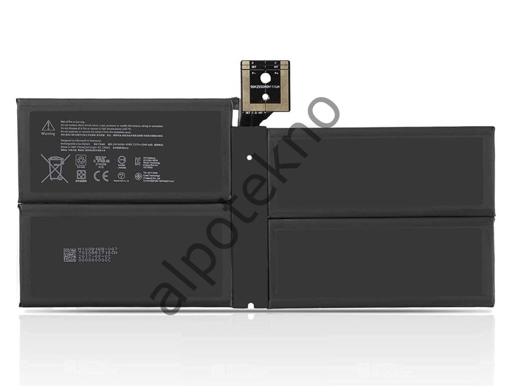 RETRO Microsoft Surface Pro 5, G3HTA038H Tablet Bataryası