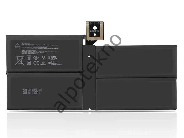 RETRO Microsoft Surface Pro 5, G3HTA038H Tablet Bataryası