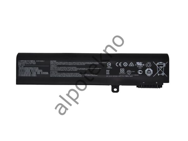 Sylar RETRO MSI GE62, GE72, BTY-M6H Notebook Bataryası - 4400mAh