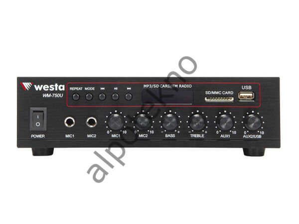 Westa WM-750U 80 Watt Mixer Anfi