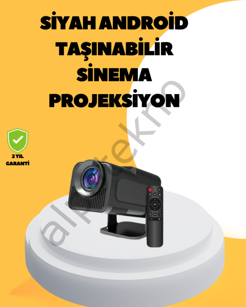 1080P Full HD Çözünürlük ve 4K Destekli Projektör
