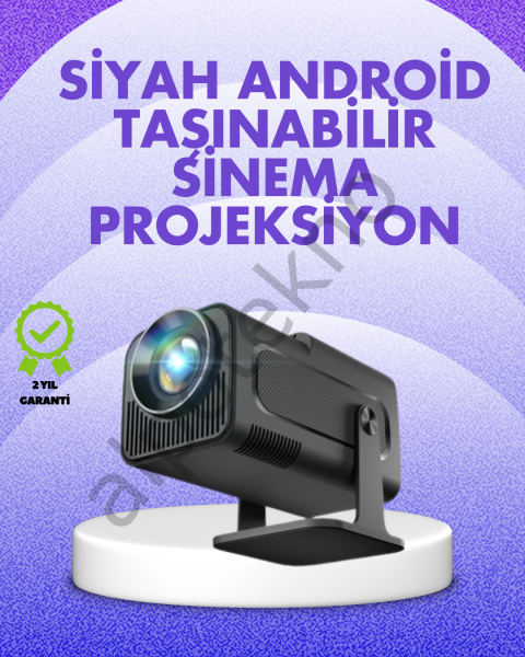 180° Dönebilen Gövde Tasarımıyla Tavan Yansıtmalı Taşınabilir Projektör