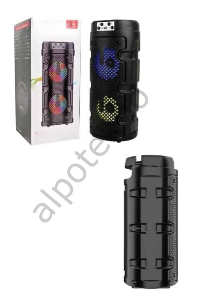 Bluetooth Hoparlör Büyük Boy Ses Bombası Fm Radyolu