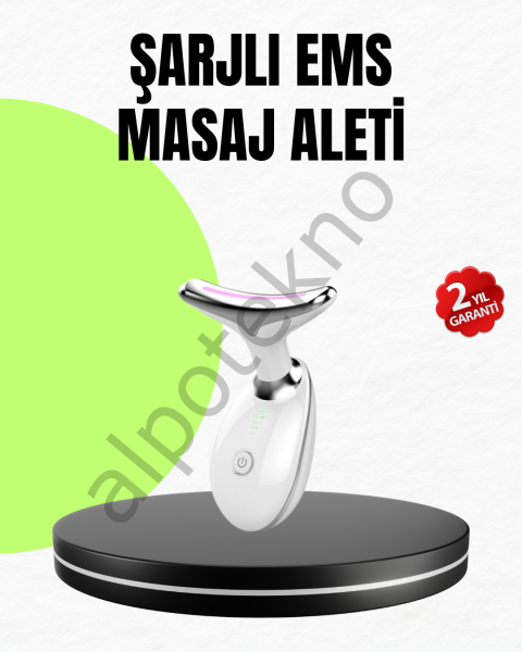 Kırışıklık Önleyici Güzellik Cihazı | Mikro Akım Masaj ve Isı Terapisi