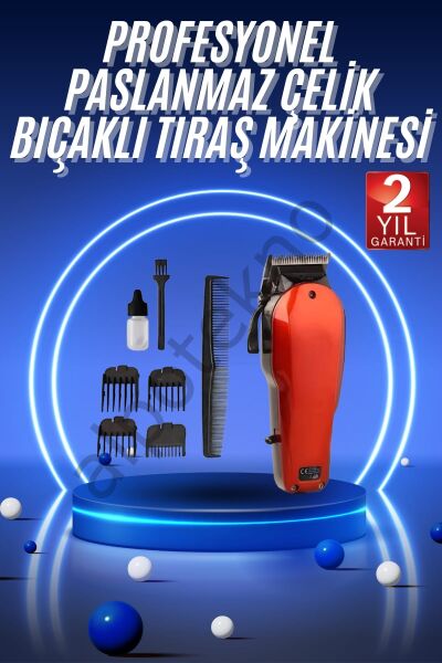 Unısex Tıraş Makinesi Lazer Öncesi Kısaltma Paslanmaz Çelik