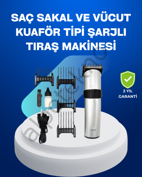 Paslanmaz Çelik Bıçaklı Tıraş Makinesi – Keskin ve Dayanıklı