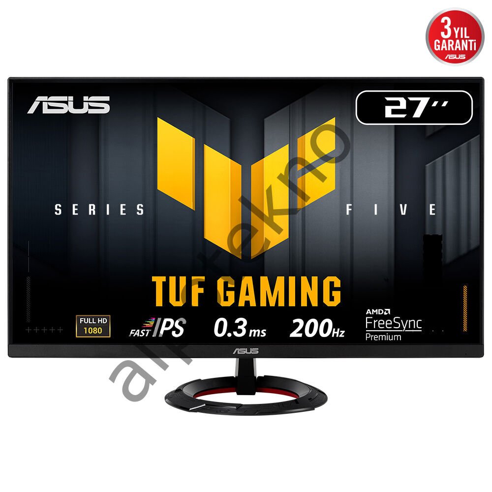 ASUS TUF GAMING VG279Q5R 27'' 0.3MS 200Hz HDMI/DP VESA IPS LED GAMING MONITOR
