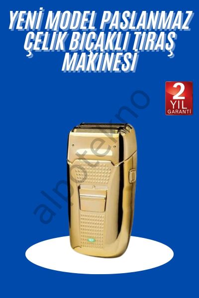 Tıraş Makinesi Sakal Kesme Makinesi Profesyonel Şarjlı Sıfır