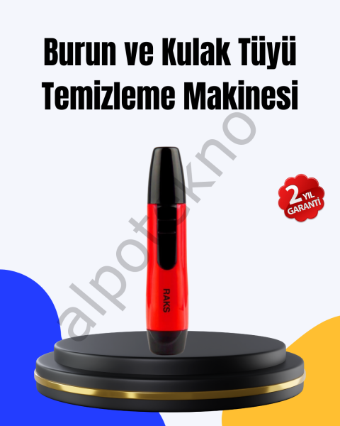 Pilli Kulak Burun Tüy Temizleyici Raks