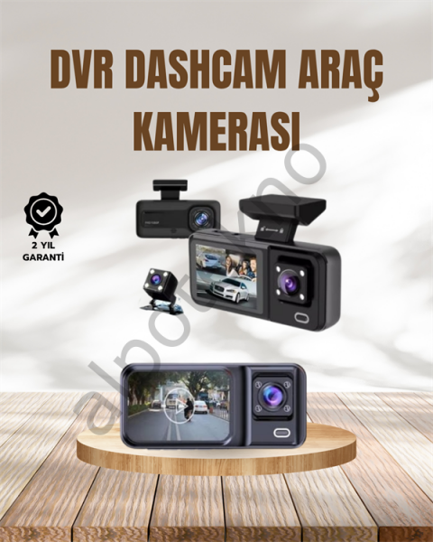 Wi-Fi Destekli Araç Kamerası: 2.7” Ekran, 128GB Destek ve IR Gece Görüş