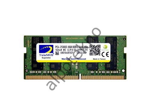 8GB TwinMOS 2666MHz (MDD48GB2666N) DDR4 Notebook Ram