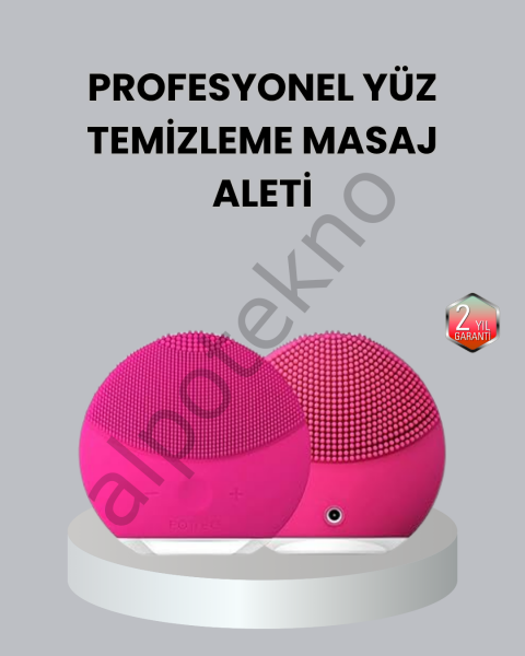 3 Fonksiyonlu Yüz Temizleme ve Masaj Cihazı – Su Geçirmez, Şarjlı, Ölü Deri Temizleyici ve Cilt Yenileyici