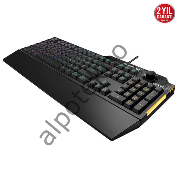 ASUS TUF GAMING K1 RGB MECH BRANE TR SİYAH USB TR GAMING KLAVYE Q