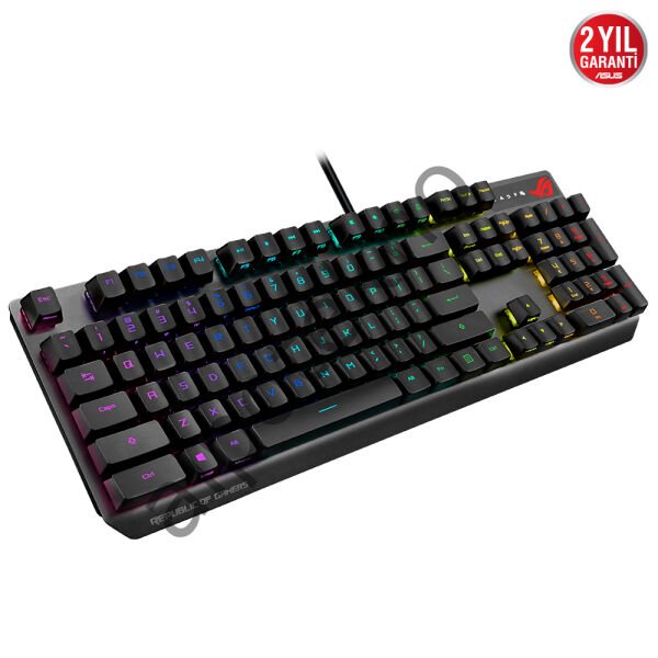 ASUS XA05 ROG STRIX SCOPE RX/RD/TR RED SWITCH AURA SYNC RGB IP57 MEKANIK GAMING KLAVYE