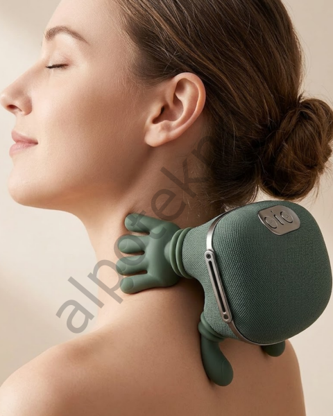 Yeni Nesil 3D Yoğurma Boyun Masaj Cihazı Akıllı Ergonomik Tasarım Derin Kas Rahatlatıcı
