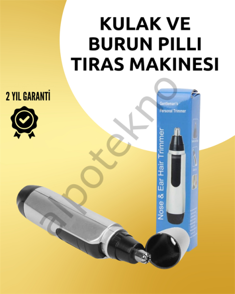 Kolay Temizlenebilir Kulak-Burun Tımar Makinesi