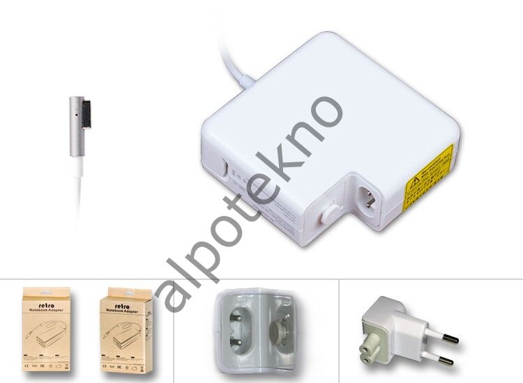 RETRO Apple MacBook Pro 60W MagSafe 1 Notebook Adaptör RNA-AP05
