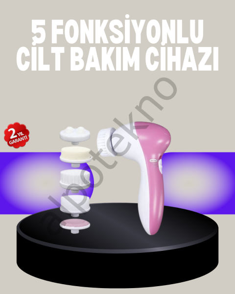 Fırçalı Yüz Temizleme ve Spa Masaj Cihazı