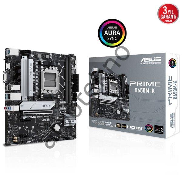 ASUS PRIME B650M-K 2xDDR5 VGA HDMI 2xM.2 AM5 ANAKART