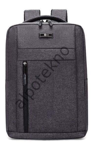 Lenovo Lecoo BG01 16'' Gri Bölmeli Çok Fonksiyonlu Notebook Sırt Çantası