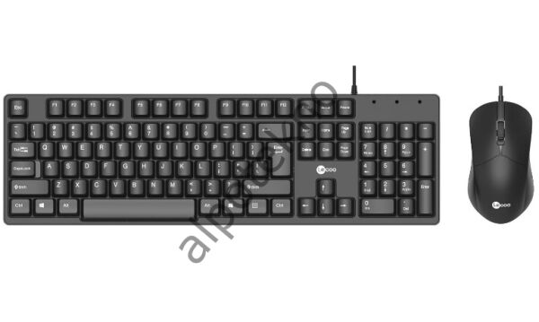 Lenovo Lecoo CM101 Q Türkçe USB Siyah Klavye + Mouse Seti