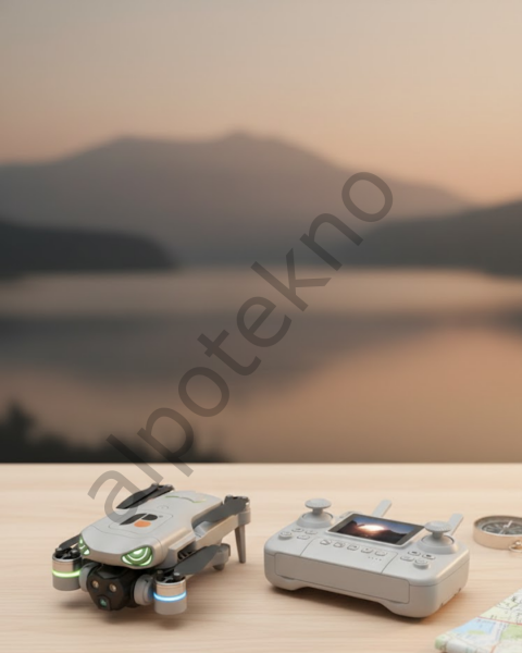 360° Takla ve Çift Kamera Özellikli Hobi Drone