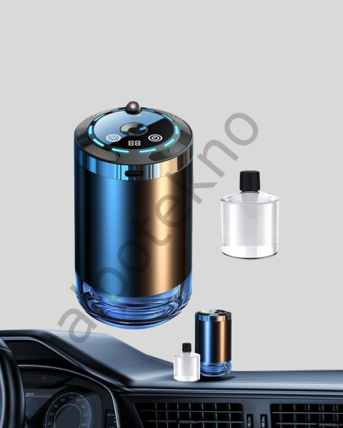 Aromaterapili Araç İçi Difüzör USB Bağlantılı ve Yıldız Işıklı