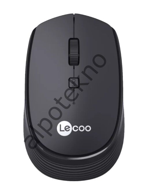 Lenovo Lecoo WS202 Nano Alıcılı Kablosuz 1600dpi Siyah 4 Tuş Mouse