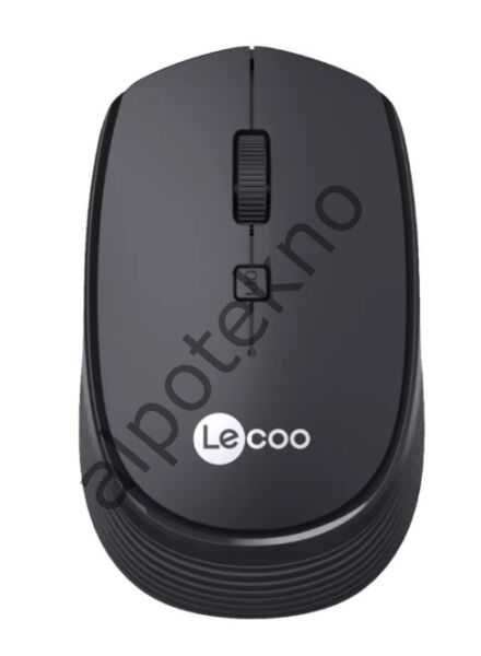 Lenovo Lecoo WS202 Nano Alıcılı Kablosuz 1600dpi Siyah 4 Tuş Mouse