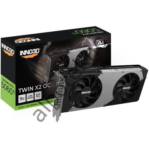 Inno3D RTX5060Ti 16GB Twin X2 OC 3xDP/1xHDMI 128Bit GDDR7
