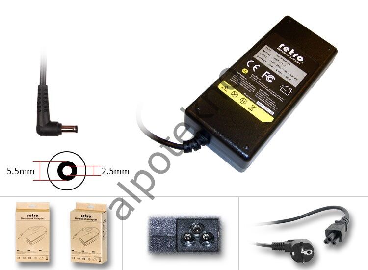 Sylar RETRO Delta-Liteon 19V 4.74A 90W Notebook Adaptör RNA-DT02