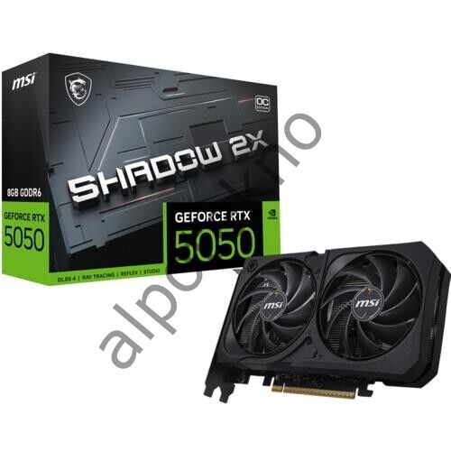 MSI VGA Geforce RTX 5050 8G Shadow 2X OC 8GB GDDR6 128B DX12 3xDP/1xHDMI