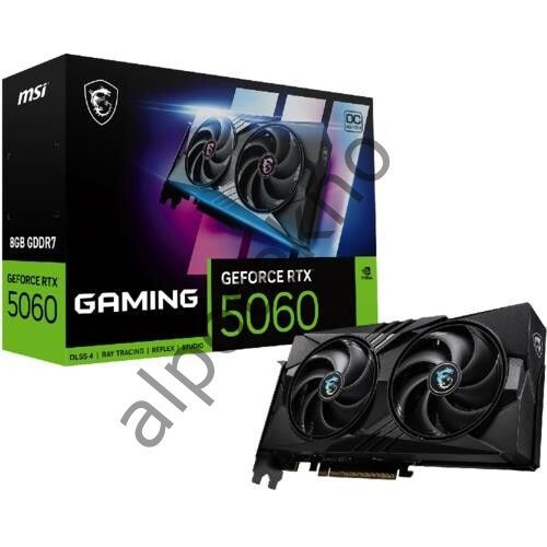 MSI VGA Geforce RTX 5060 8G Gaming OC 8GB GDRR7 128B 3xDP/1xHDMI DX12