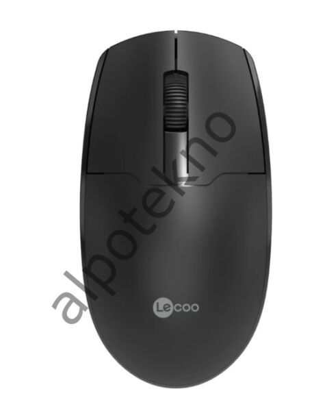 Lenovo Lecoo WS204 Nano Alıcılı Kablosuz 1200dpi Siyah 3 tuş Mouse