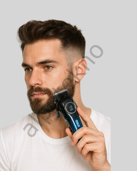 Uzun Çalışma Süreli LCD Göstergeli Saç Kesme Makinesi