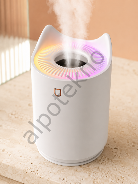 Oda Nemlendirici LED Işıklı Ultrasonik Buhar Makinesi Aroma Difüzör