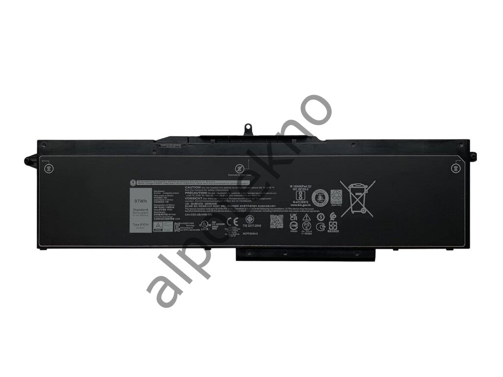 Sylar RETRO Dell Latitude 5501, 5511 Notebook Bataryası - 6 Cell