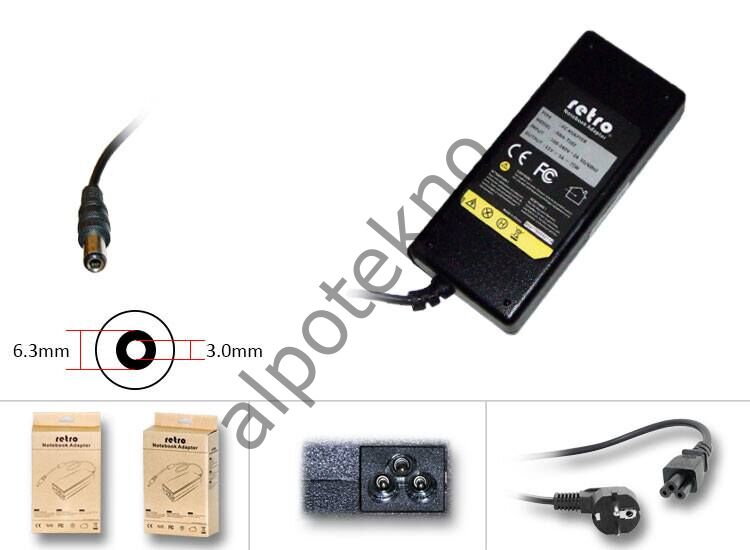Sylar RETRO Dynabook 15V 5A 75W PA3378E-3AC3 Notebook Adaptör RNA-TS02