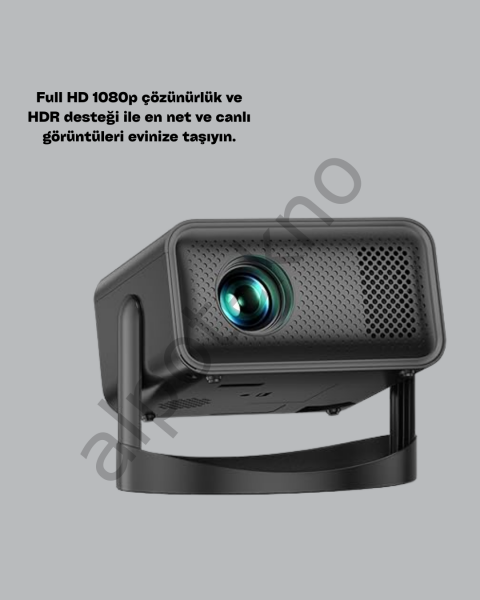Full HD 1080P HDR Destekli Akıllı Projeksiyon Cihazı