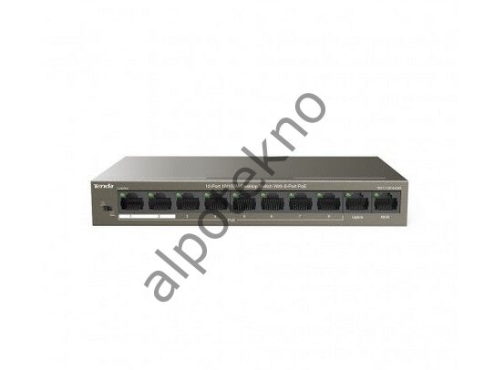 Tenda TEF1110P-8-63W 8 Port 10/100 63W PoE Switch