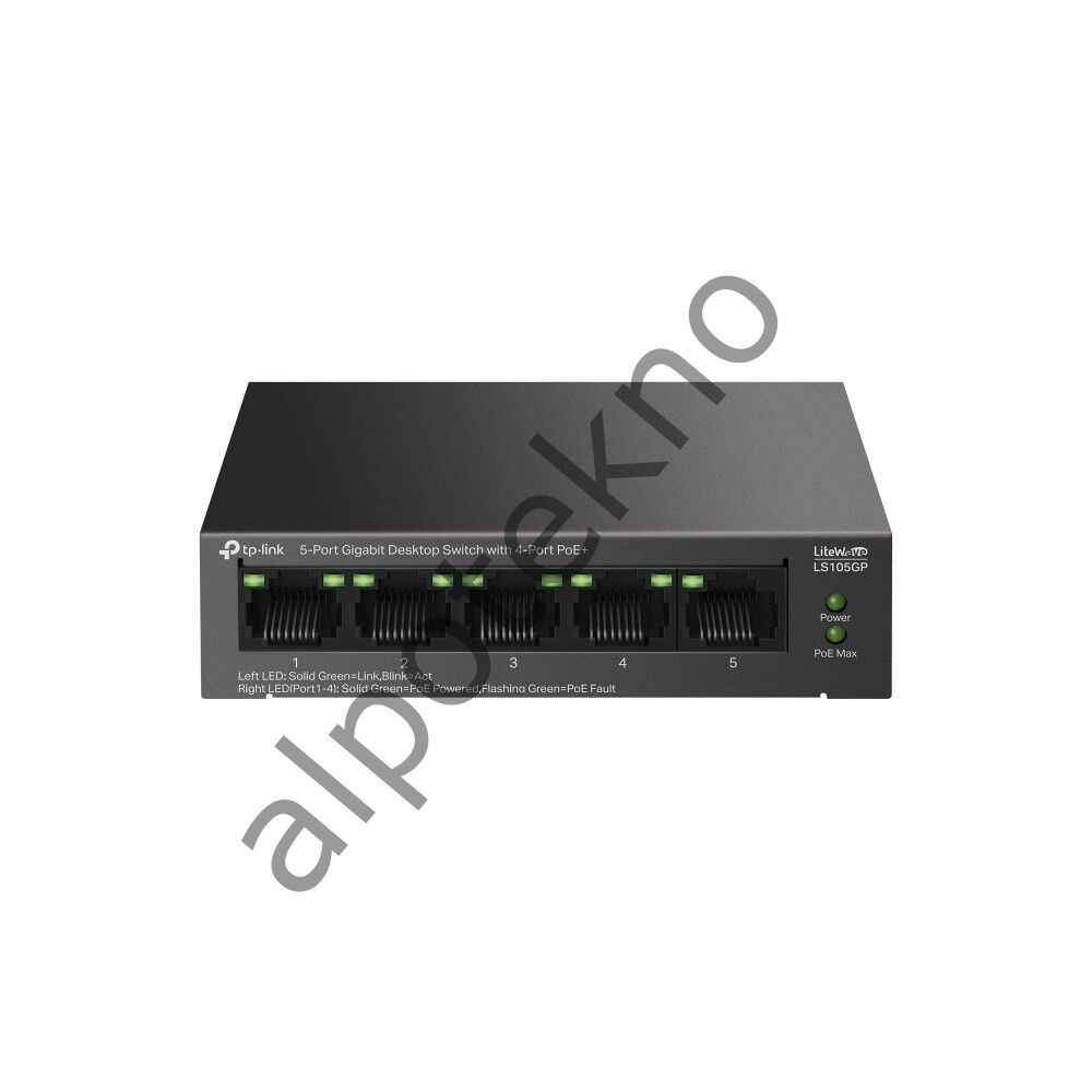 TP-Link LS105GP 5Port 10/100/1000 Mbps Gigabit PoE Switch