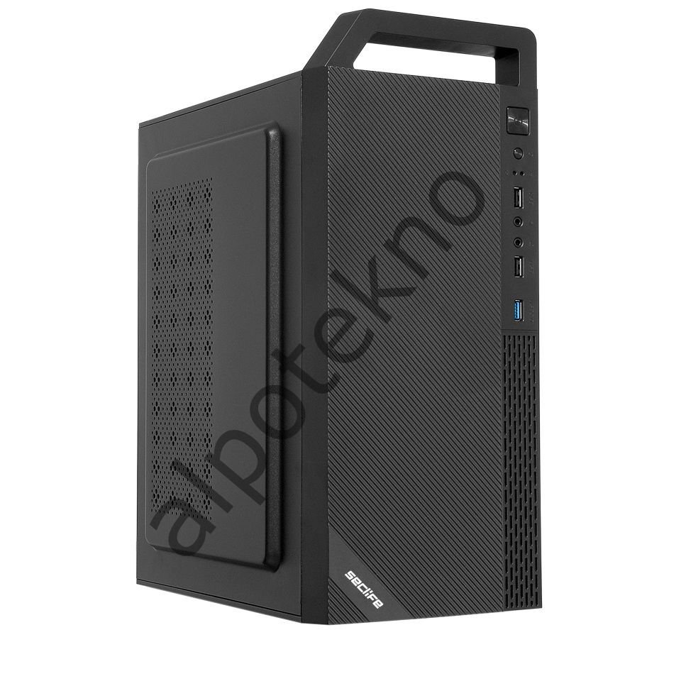 Seclife SLC-6525B 300W USB 3.0 Kulplu Siyah Kasa